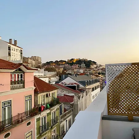With Castle View Apartment Lissabon